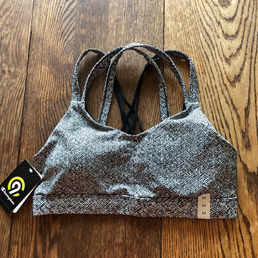 NWT C9 champion strappy sports bra